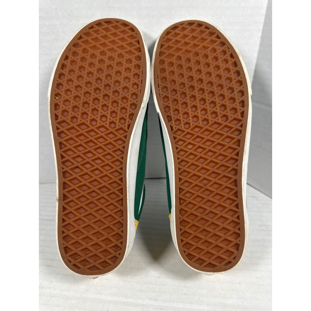 Vans Old Skool Yacht Club Blue Green Yellow Red Colorblock Skate Shoes Sneakers - Picture 12 of 12